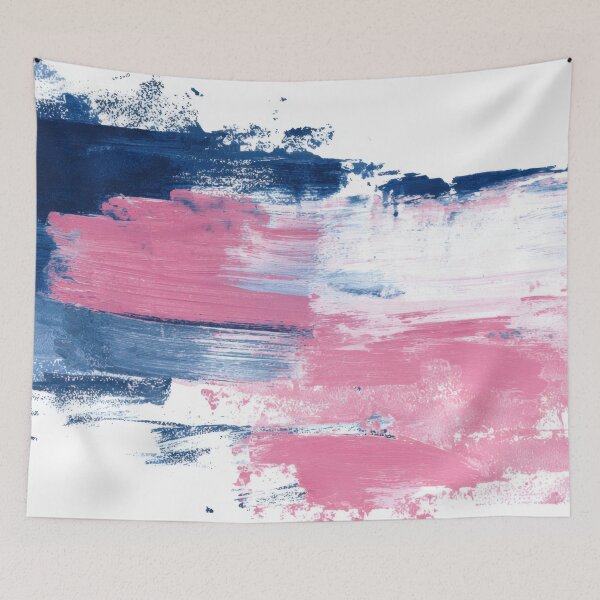 Item preview, Vibrant strokes on white designed and sold by anytka.