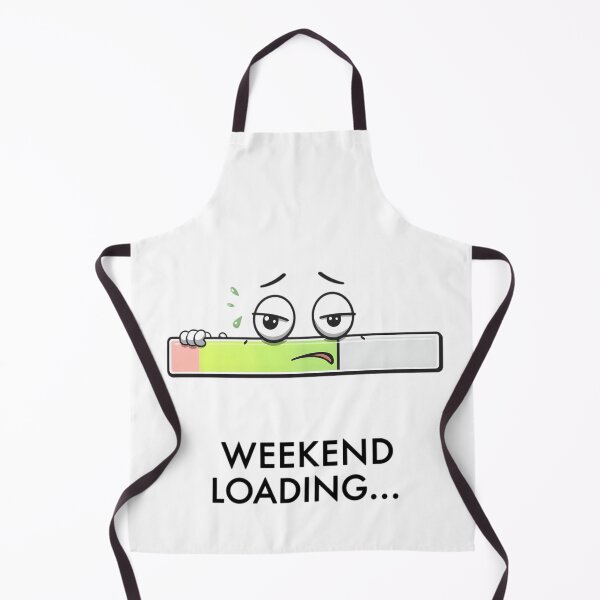Item preview, Weekend Loading… – Funny Relatable Cartoon Design designed and sold by gavinroyal.