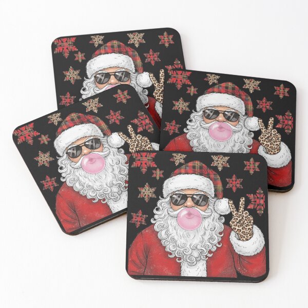 Item preview, Santa Claus Chewing Bubblegum Christmas Holiday Gift designed and sold by Bouufarte.