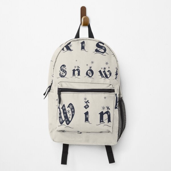 Item preview, Winter kisses, snowflake wishes – elegant winter typography design designed and sold by It's all about SHE.