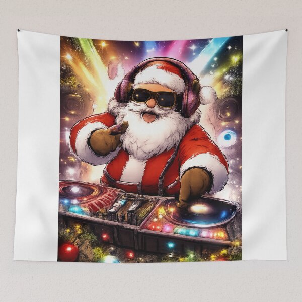 Item preview, DJ Santa – Christmas Party Mode designed and sold by kimkosovo.