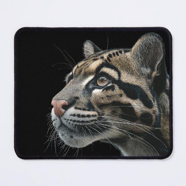 Item preview, Clouded Leopard - Silent Strength Portrait designed and sold by BeeFreeStudio.