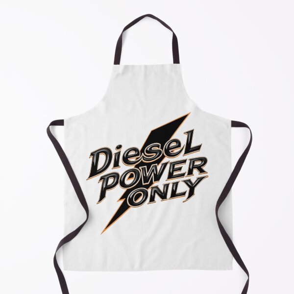 Item preview, Diesel Power Only – Bold Metallic Truck Enthusiast Tee designed and sold by rustyroofco.