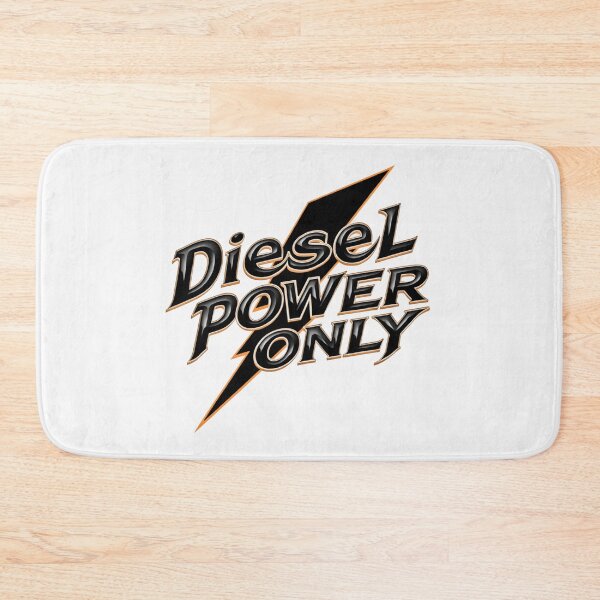 Item preview, Diesel Power Only – Bold Metallic Truck Enthusiast Tee designed and sold by rustyroofco.