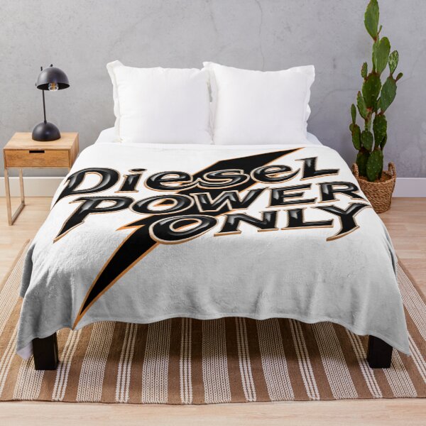 Item preview, Diesel Power Only – Bold Metallic Truck Enthusiast Tee designed and sold by rustyroofco.