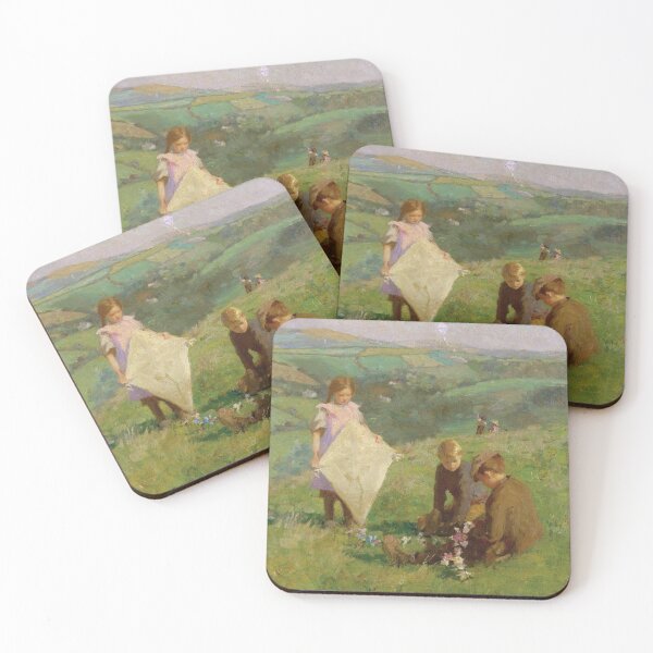 Item preview, Lets fly a kite - Harold Harvey, 1874 - 1941 designed and sold by Vintage Designs +.