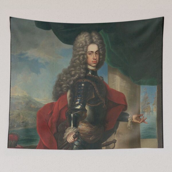 Item preview, Official Portrait of King Charles III in Barcelona - Frans van Stampart (1675–1750) designed and sold by Vintage Designs +.