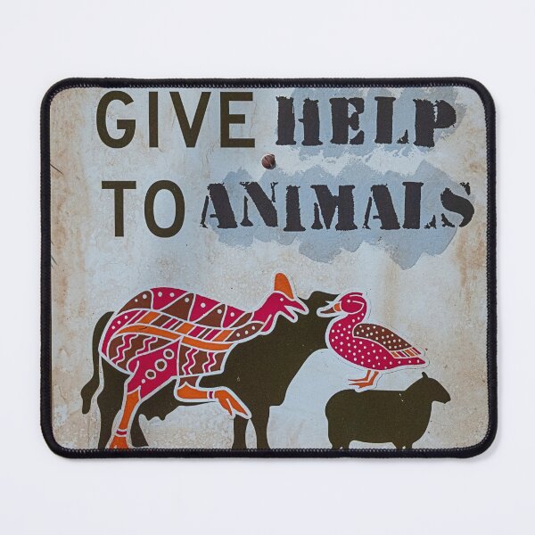 Item preview, Give Help to Animals designed and sold by WrightDesignsUS.