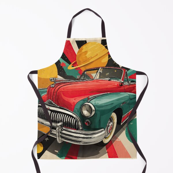 Item preview, Cosmic Cruiser: Retro Convertible Meets Galactic Dreamscape designed and sold by ForeverPrintsOK.