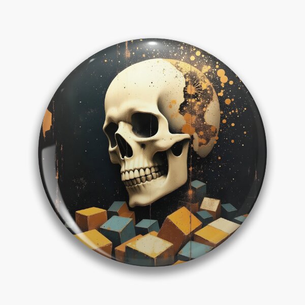 Item preview, An anthropomorphic skull  designed and sold by Marcu Ioachim.