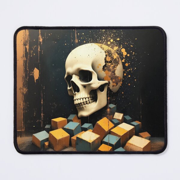 Item preview, An anthropomorphic skull designed and sold by Marcu Ioachim.