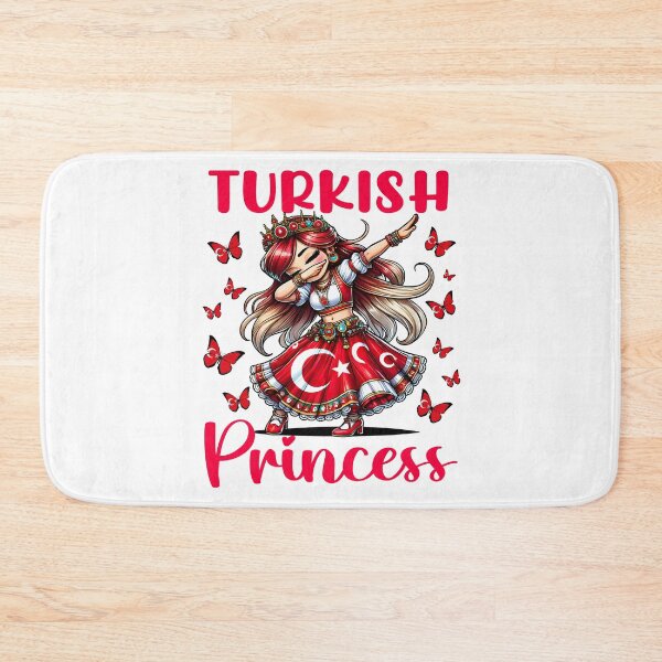 Item preview, Turkish Princess Dab Girl Flag Dress Cultural Souvenir Kids designed and sold by NUMAcreations.