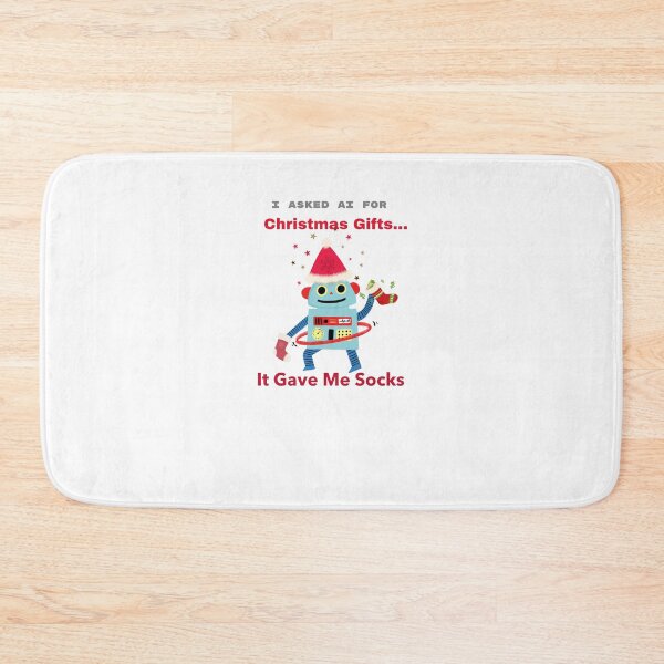 Item preview, I Asked AI for Christmas Gifts… It Gave Me Socks designed and sold by FWAHAB.