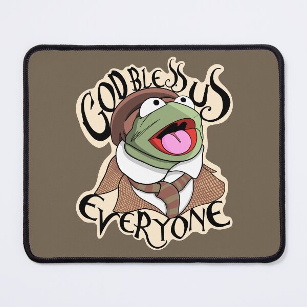 Item preview, Muppet Christmas Carol God Bless Us Tiny Tim Blue designed and sold by Jamie Collins.