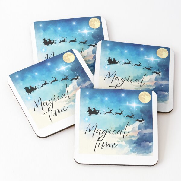 Item preview, The magical time of gifts from Santa Claus designed and sold by JI-PIXEL-PLACE.