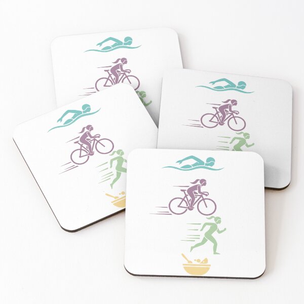 Item preview, Eat Swim Bike Run Repeat – Triathlon Lifestyle Design designed and sold by LaurannaDesign.