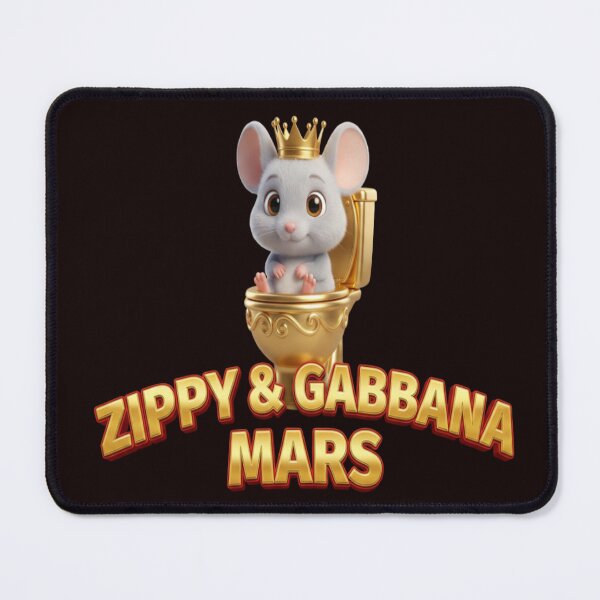 Item preview, Luxury Zippy Mouse Parody Graphic Tee designed and sold by Zippy Creation.