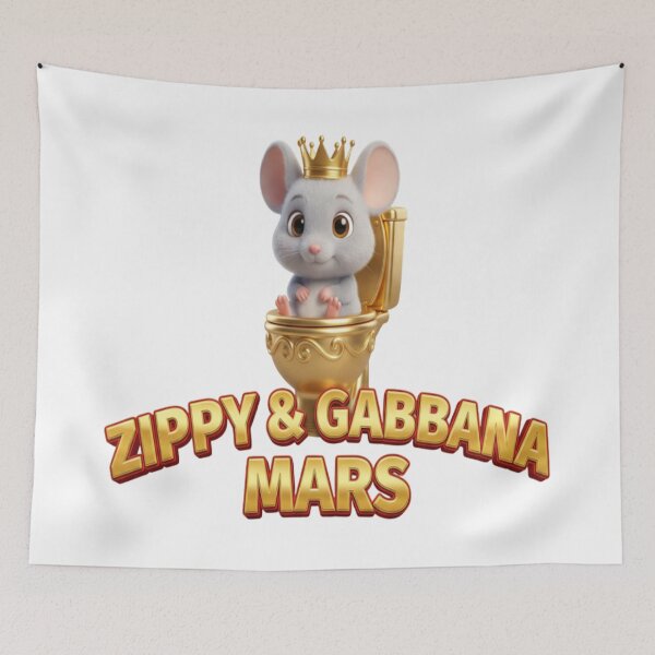 Item preview, Luxury Zippy Mouse Parody Graphic Tee designed and sold by Zippy Creation.