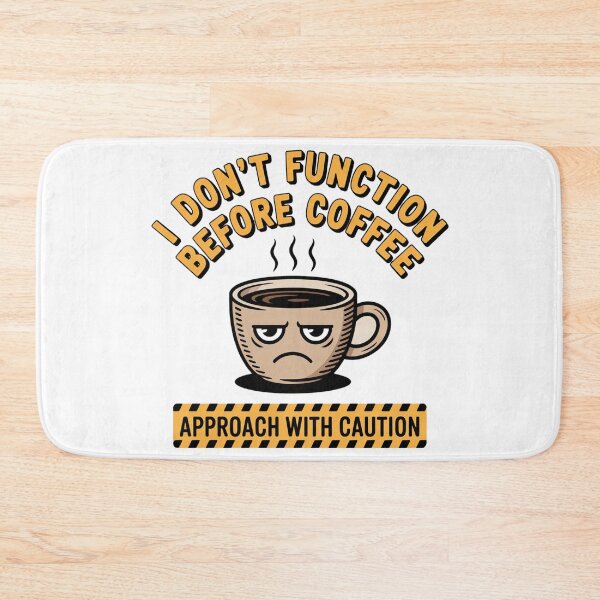 Item preview, Caution Before Coffee designed and sold by J-CCreations.