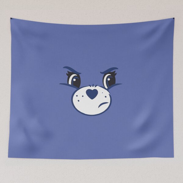 Item preview, Grumpy bear face designed and sold by Sleeping-mouse-.