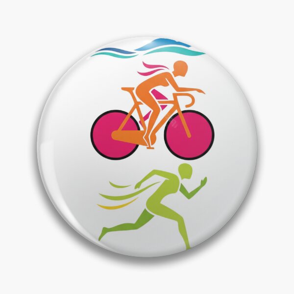Item preview, Swim Bike Run Eat Triathlon designed and sold by LaurannaDesign.