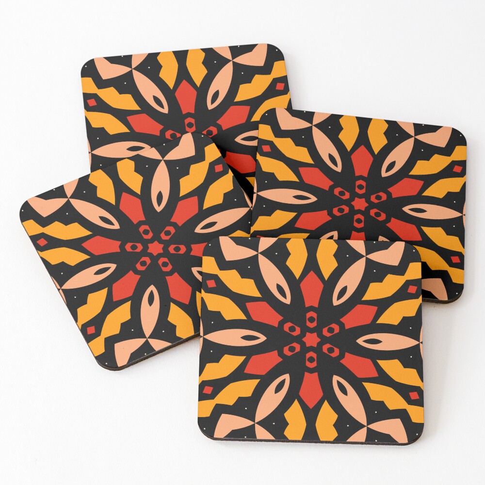 Aperçu de l'œuvre Dessous de verre (lot de 4) créée et vendue par Rucku.