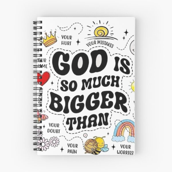 Item preview, God Is So Much Bigger Than designed and sold by Andreab1920.