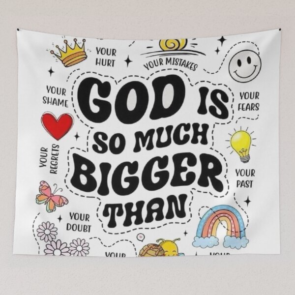 Item preview, God Is So Much Bigger Than designed and sold by Andreab1920.