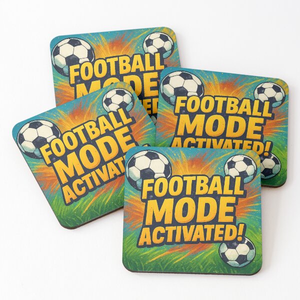 Item preview, Football Mode Activated Soccer Design designed and sold by Golazos.