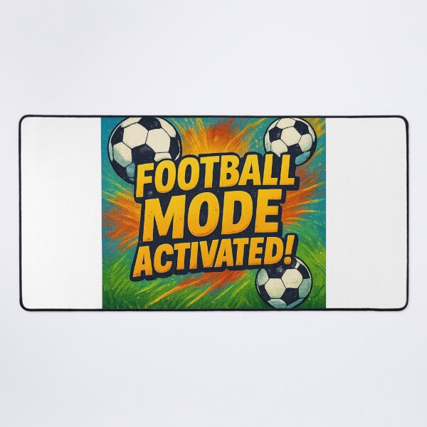 Item preview, Football Mode Activated Soccer Design designed and sold by Golazos.