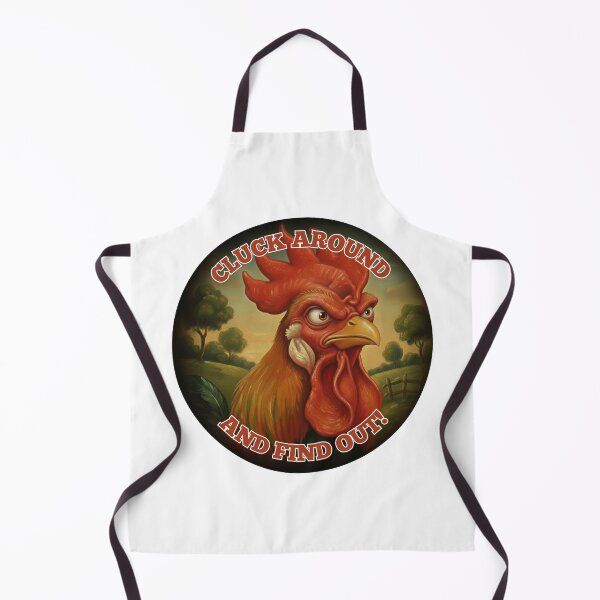 Item preview, Cluck Around and Find Out – Savage Rooster Pun Graphic designed and sold by Smashed-Ferret.