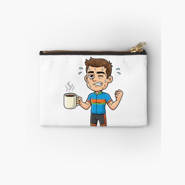 Item preview, Triathlete Fuel Coffee and Pain Funny Sports Illustration designed and sold by LaurannaDesign.