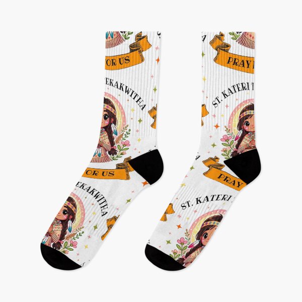 Item preview, St. Kateri Tekakwitha Catholic Saint Pray for Us for Kids designed and sold by NUMAcreations.