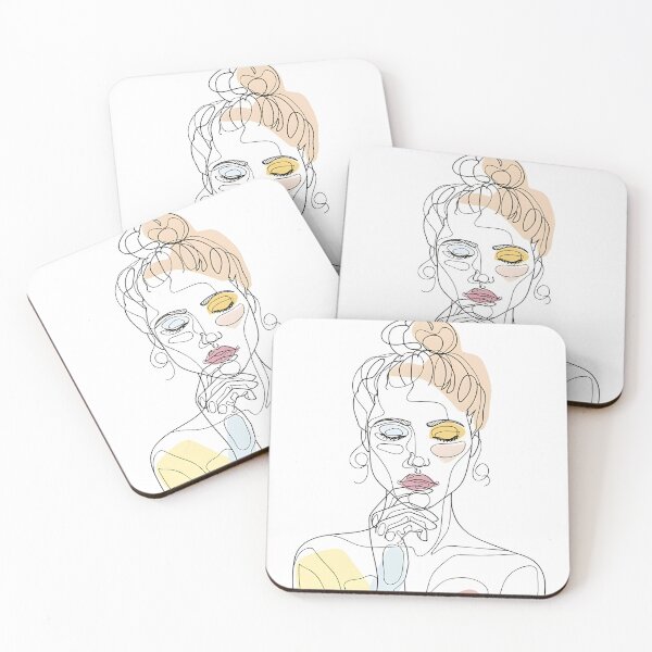 Item preview, Minimalist Woman Line Art | Modern Abstract Female Illustration designed and sold by RadiantGraphics.