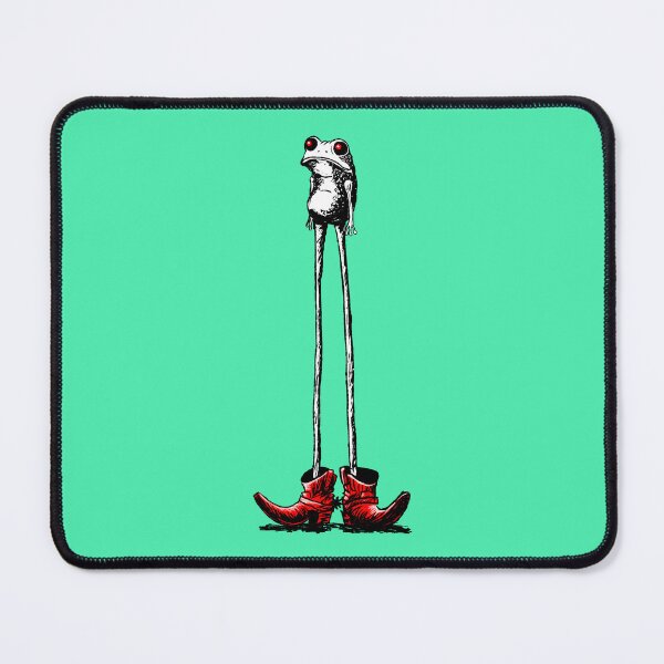 Item preview, Funny Frog, Cowboy Frog in boots designed and sold by ShirtShackDudes.