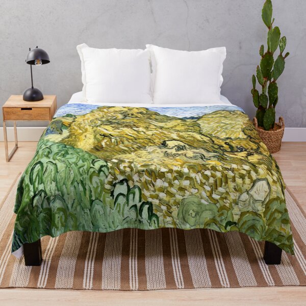 Item preview, Vincent Van Gogh - Field With Stacks Of Wheat designed and sold by st1art.