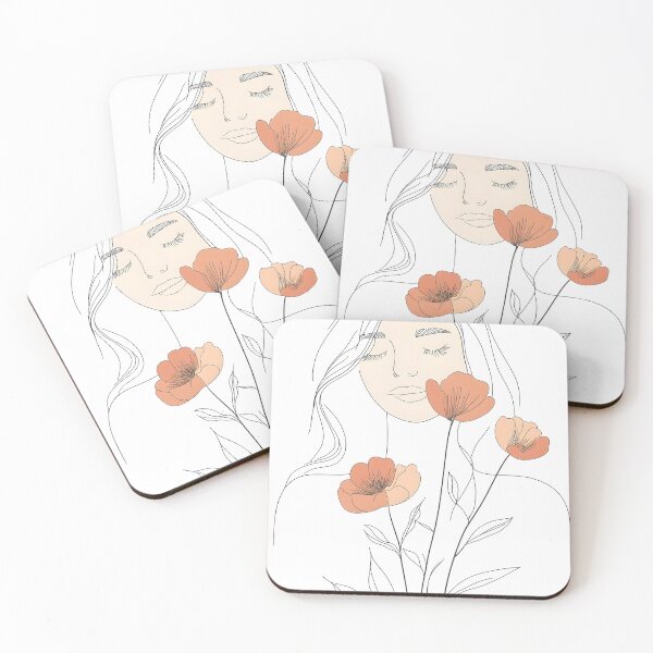 Item preview, Minimalist Woman Line Art | Modern Abstract Female Illustration designed and sold by RadiantGraphics.