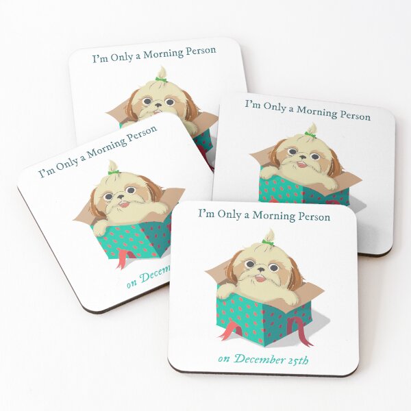 Item preview, I'm Only a Morning Person on December 25th designed and sold by FWAHAB.