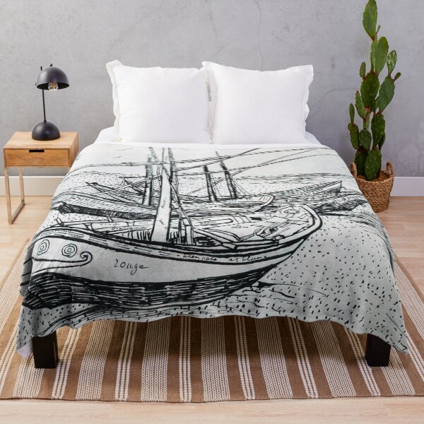 Item preview, Vincent Van Gogh - Fishing Boats On The Beach At Les Saintes-maries-de-la-mer designed and sold by st1art.