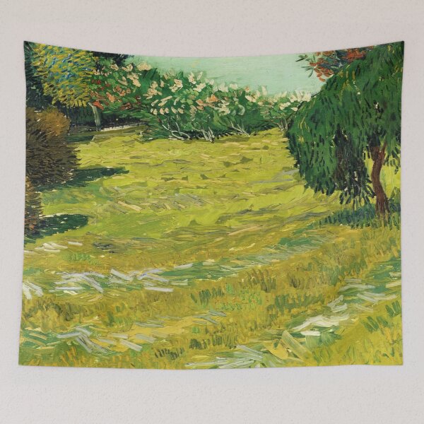 Item preview, Vincent Van Gogh - Garden With Weeping Willow designed and sold by st1art.