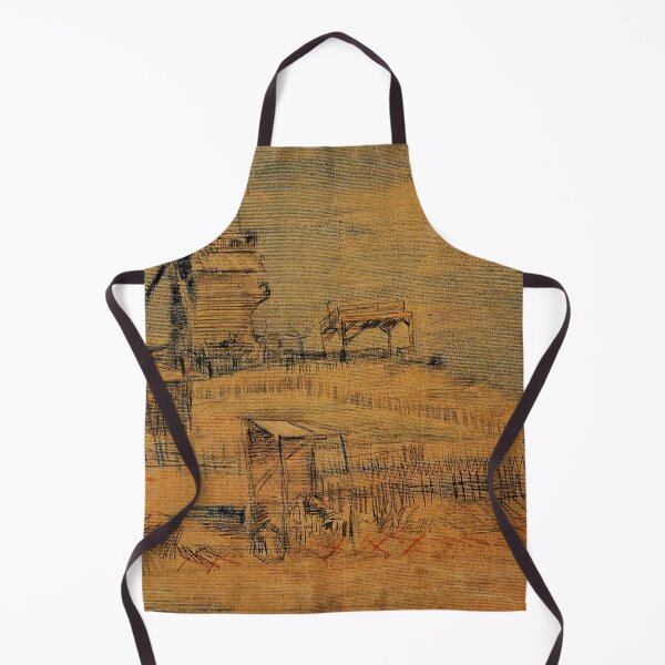 Item preview, Vincent Van Gogh - Gardens On Montmartre And The Blute-fin Windmill designed and sold by st1art.