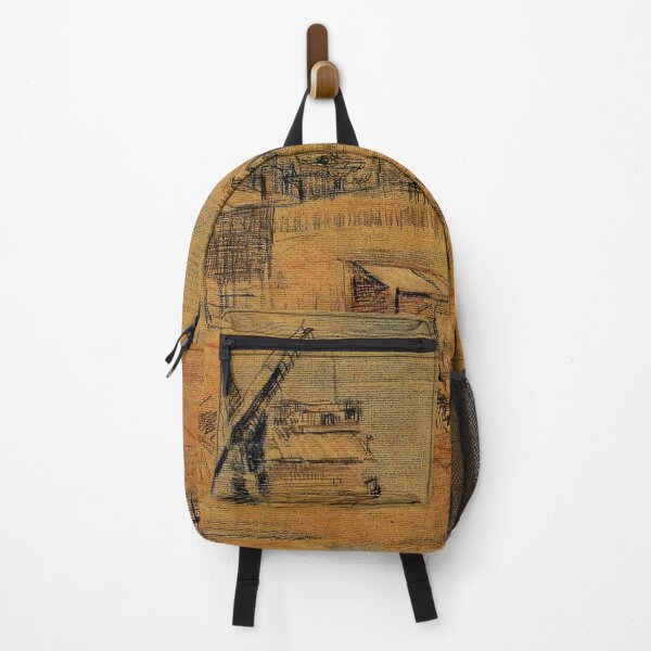Item preview, Vincent Van Gogh - Gardens On Montmartre And The Blute-fin Windmill designed and sold by st1art.