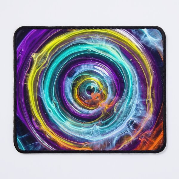 Item preview, Bright and Colorful Concentric Rings designed and sold by Tridentulus.