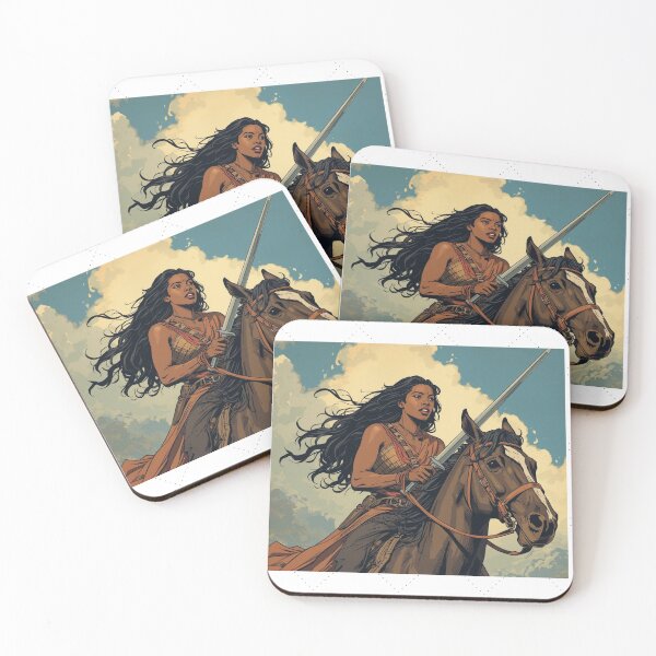 Item preview, Woman and Horse – Vintage Spirit designed and sold by byafrilaence.