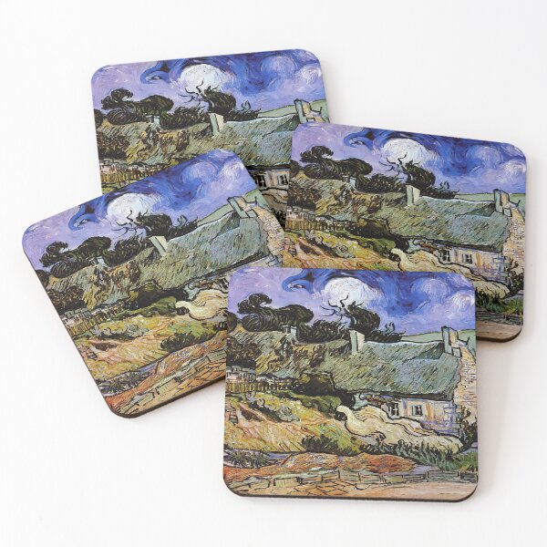 Item preview, Vincent Van Gogh - Houses With Thatched Roofs, Cordeville designed and sold by st1art.