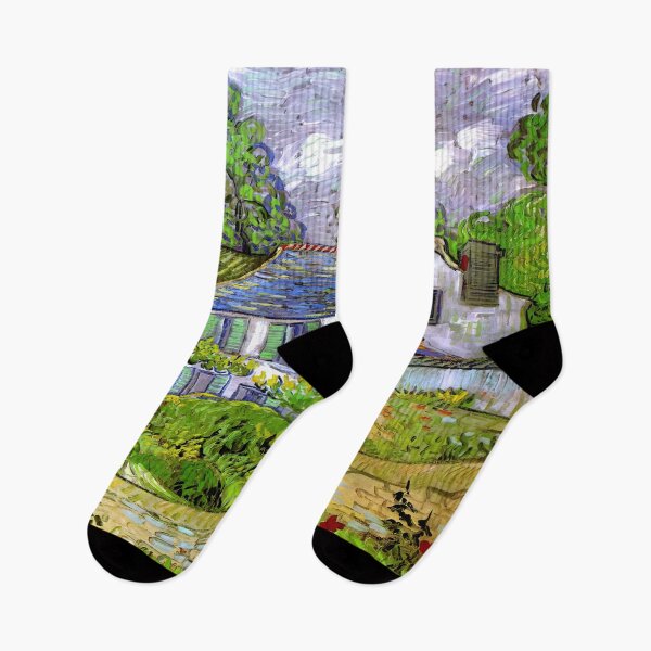 Item preview, Vincent Van Gogh - Houses In Auvers designed and sold by st1art.