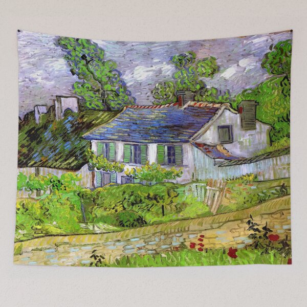 Item preview, Vincent Van Gogh - Houses In Auvers designed and sold by st1art.