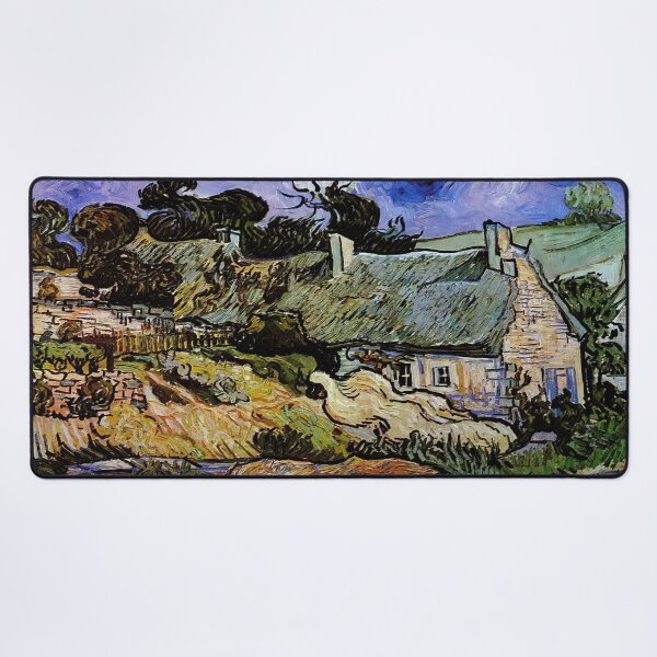 Item preview, Vincent Van Gogh - Houses With Thatched Roofs, Cordeville designed and sold by st1art.