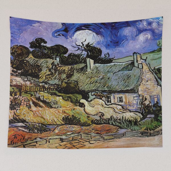 Item preview, Vincent Van Gogh - Houses With Thatched Roofs, Cordeville designed and sold by st1art.