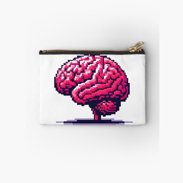 Item preview, Retro Pixel Art Brain designed and sold by JonyDG.